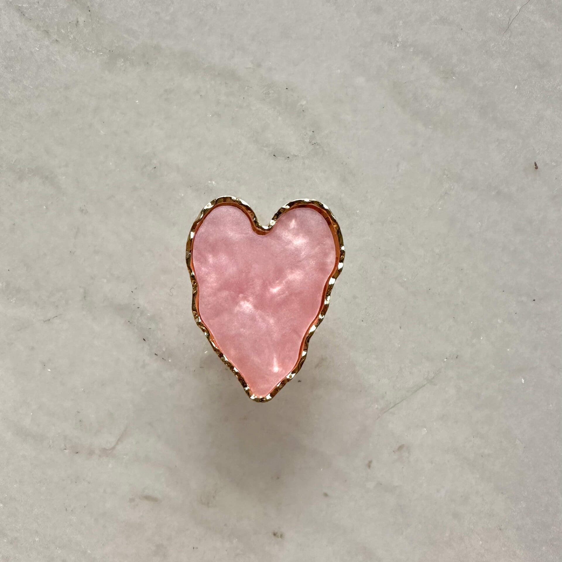 Pink Heart ring