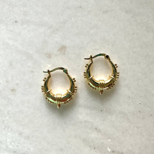 Chunky earrings