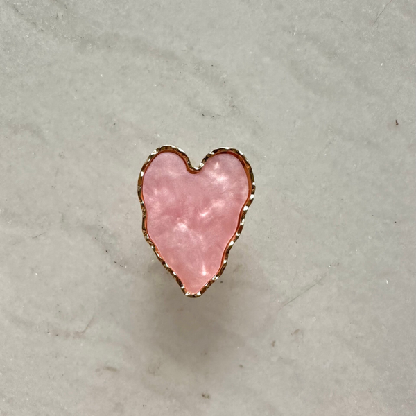 Pink Heart ring