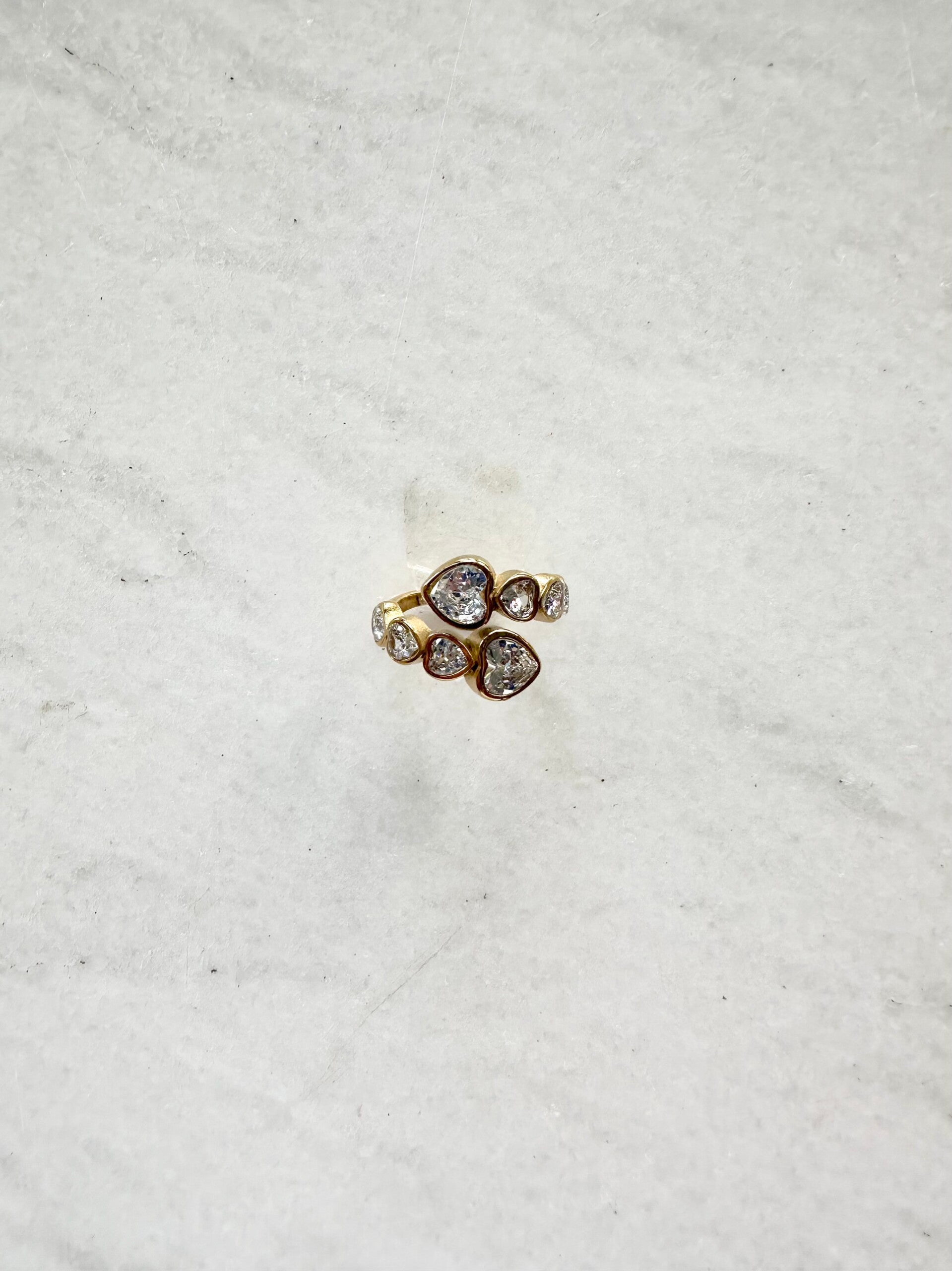 Multi heart ring