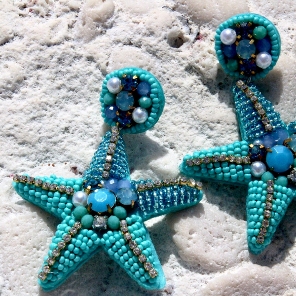 Ocean star earrings