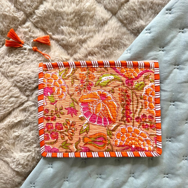 Orange flow wallet