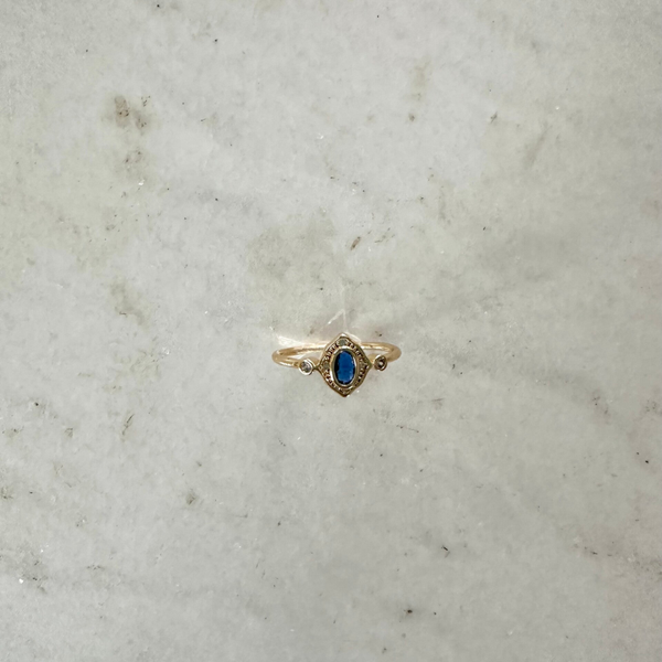 Blauwie ring