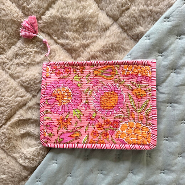Flower pinkie wallet