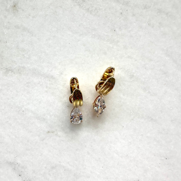 Big shine earrings