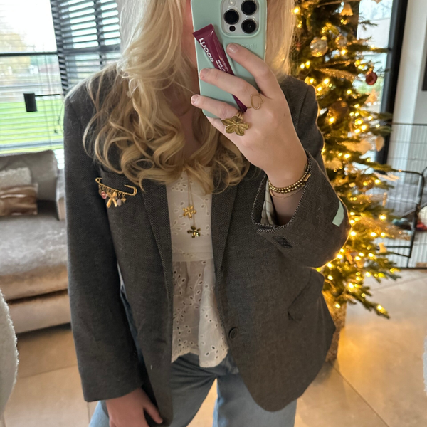 Bow blazer