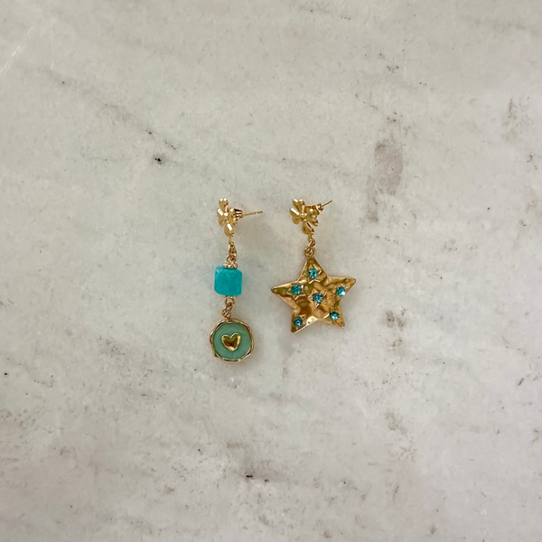 Blue Vivvie Earrings
