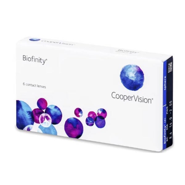Biofinity CooperVision – Soczewki Miesięczne 6 szt