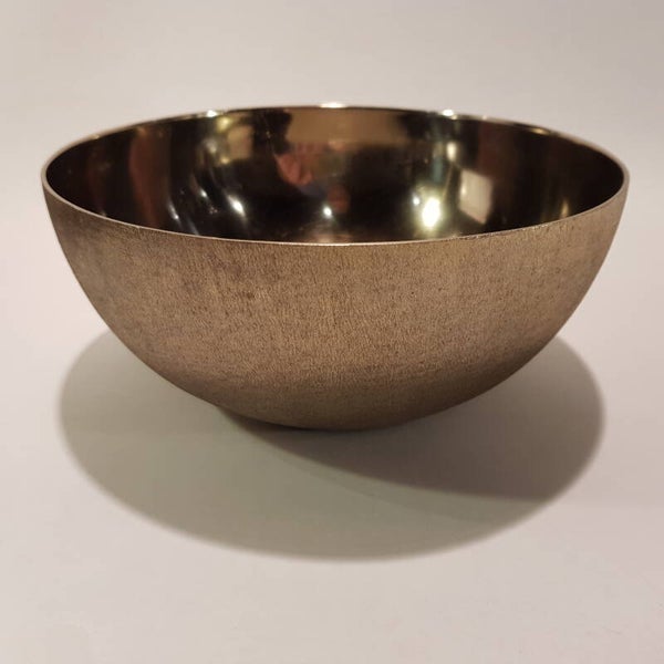 Sierkom in alu metaal mat - goudkleur