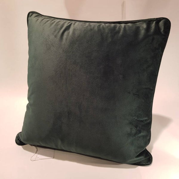 INVITO - Kussen velours groen