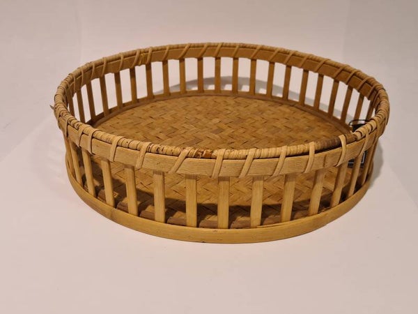 INVITO - Tray rond rotan dimater 37 cm S