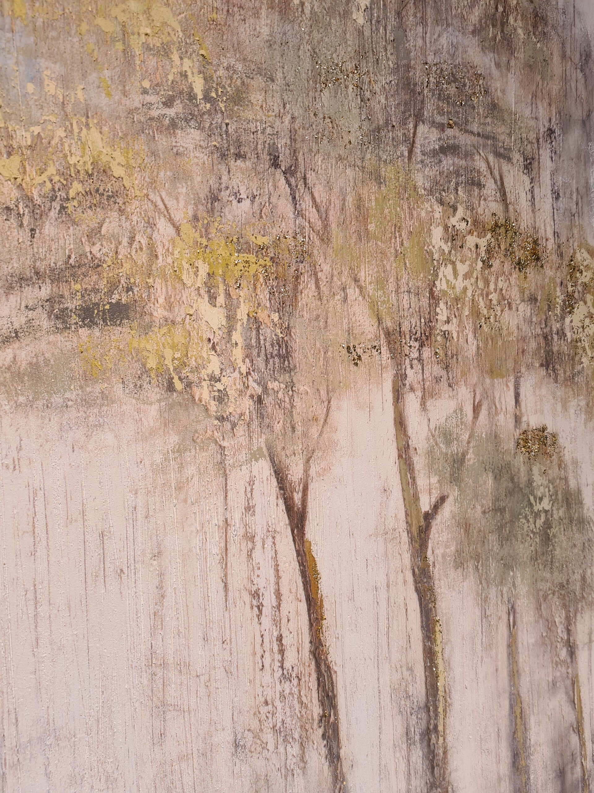 Schilderij met bomen - modern