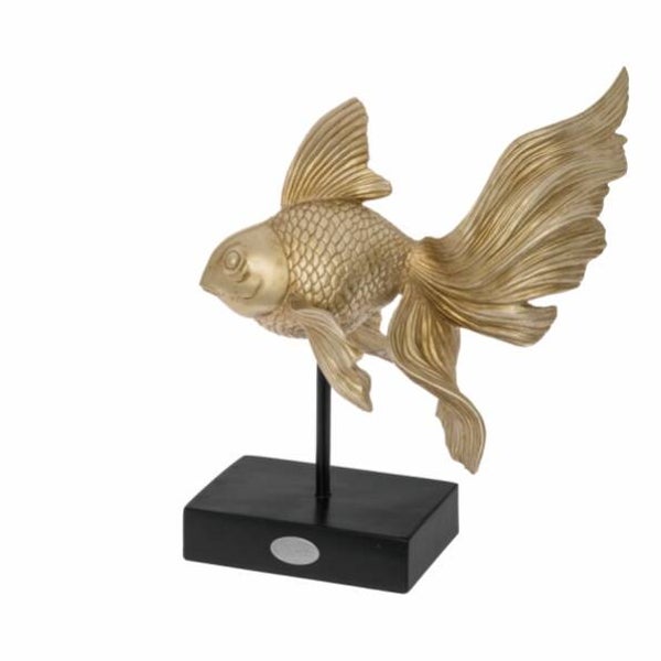 Ornament vis goud 22 cm