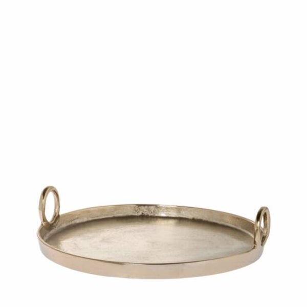 Dienblad champagnekleur 40 cm