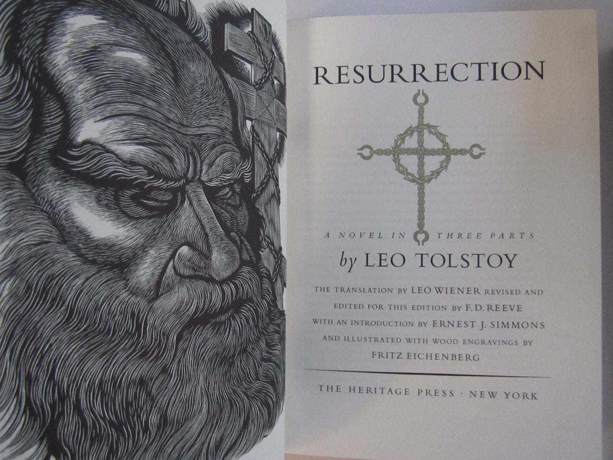 Resurrection by Leo Tolstoy (The Heritage Press) | Castle Books and Tea