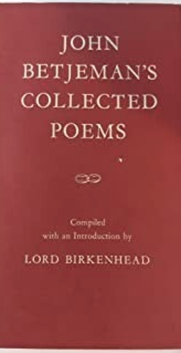 John Betjeman's Collected Poems compiled by Lord Birkenhead