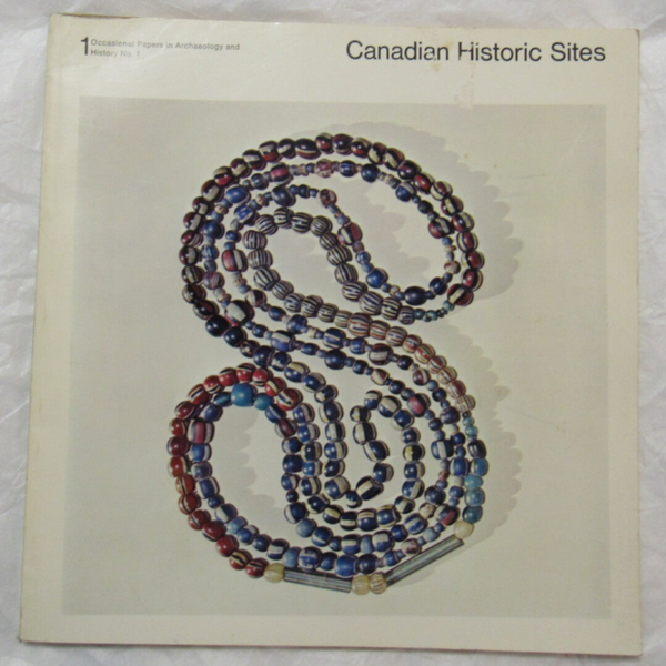 Canadian Historic Sites: History No. 1.