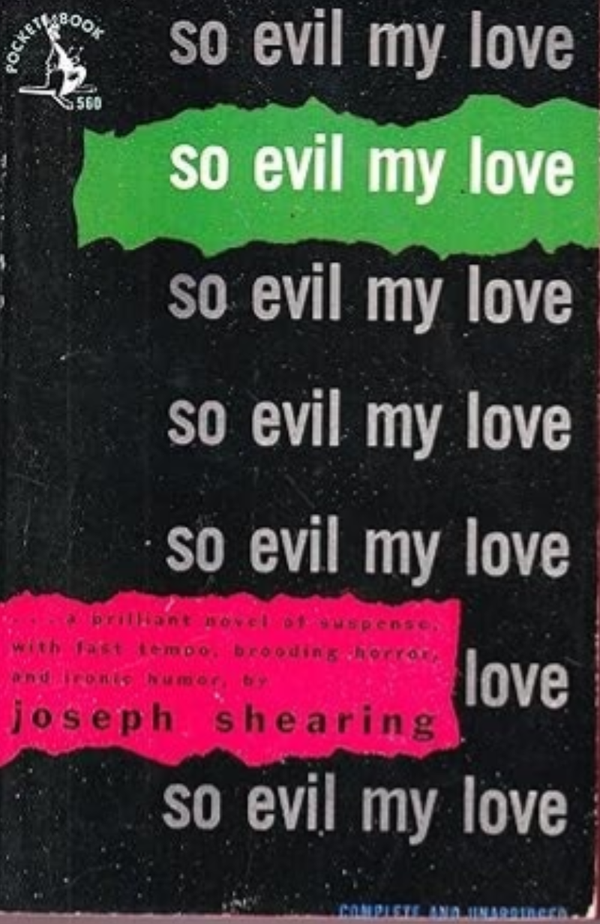 so evil my love by Joseph Shearing