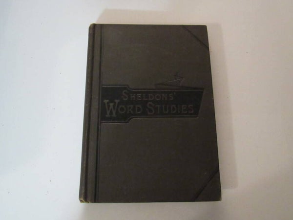 Sheldon's Word Studies