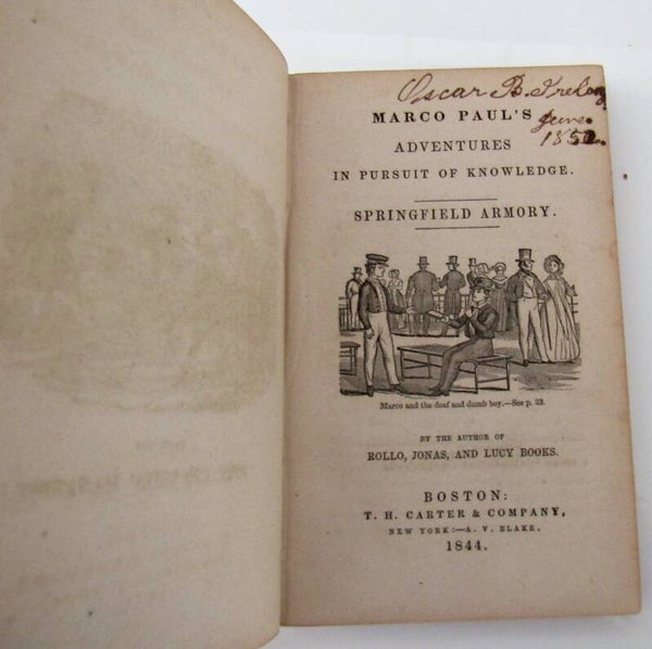 Marco Paul's Adventures by Jacob Abbott