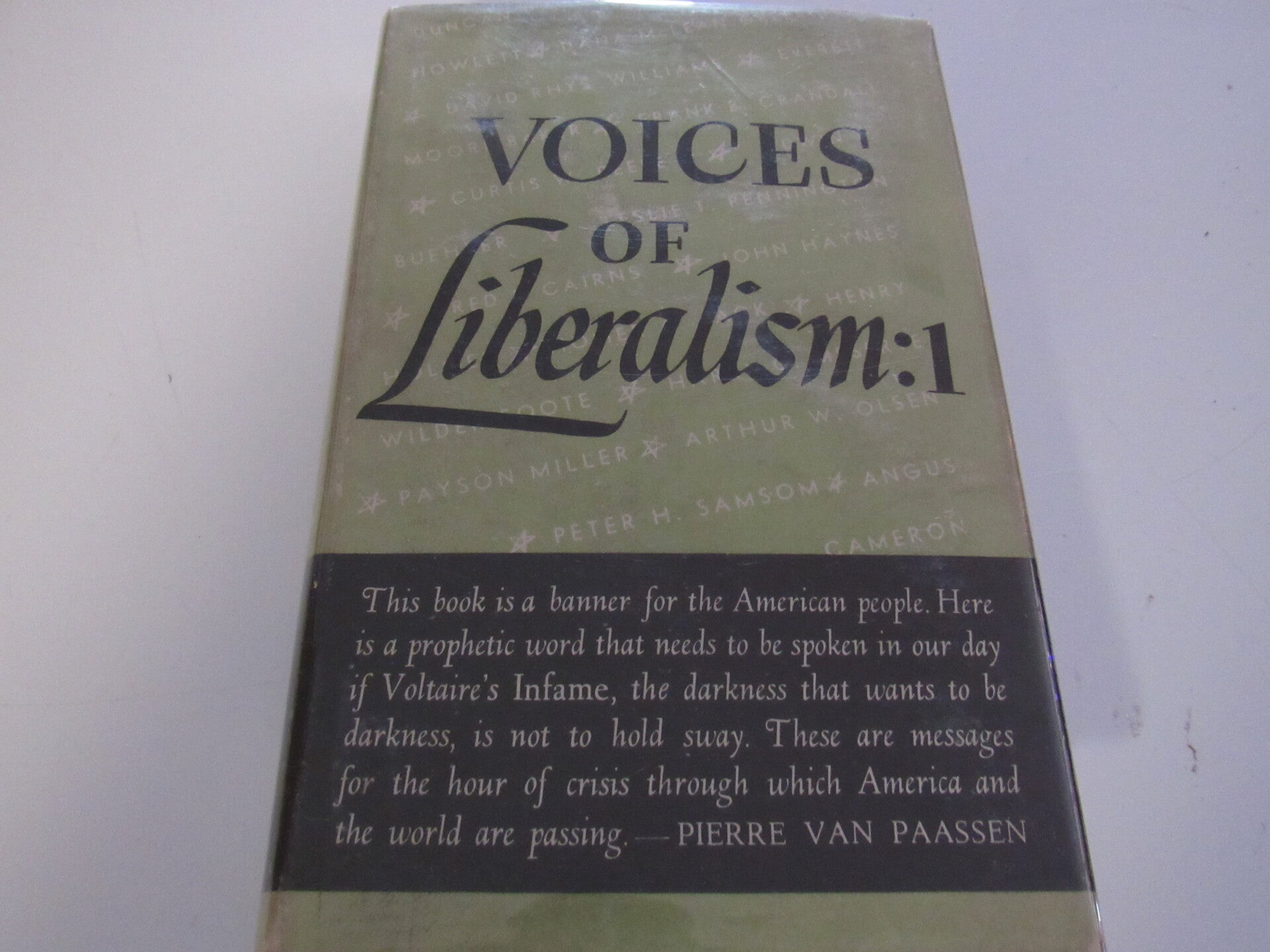 Voices of Liberalism: 1