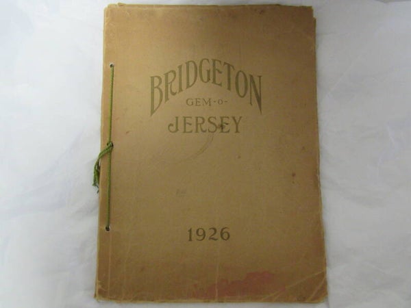 Bridgeton Gem-O-Jersey 1926