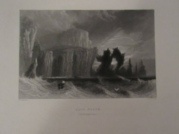 Antique Print - Cape Wrath (Scotland)