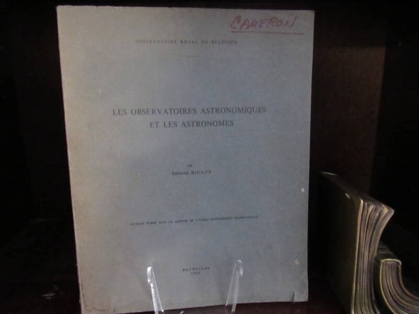 Les Observatoires Astronomiques by Fernand Rigaux