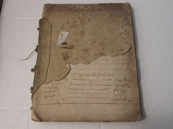 17th Century Handwritten Dutch Journal