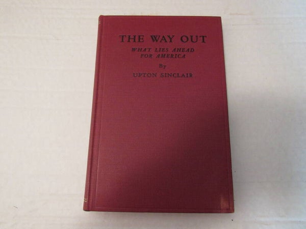 The Way Out by Upton Sinclair