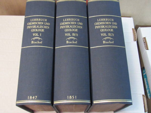 Lehrbuch der Chemischen und Physikalischen Geologie by Gustav Bischof