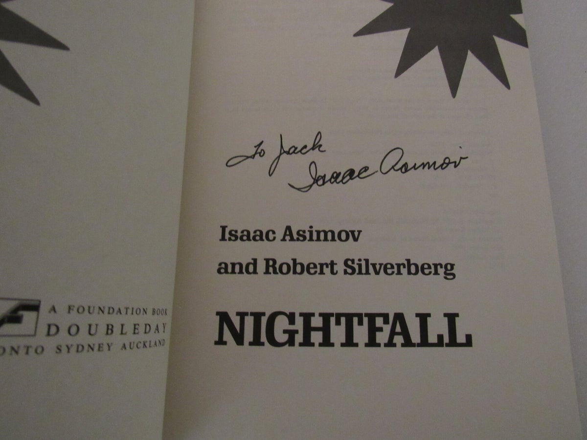 Nightfall by Isaac Asimov & Robert Silverberg Castle Books and Tea