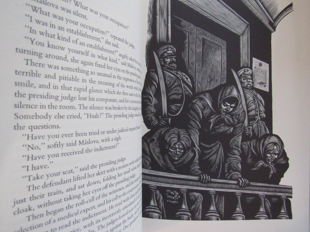 Resurrection by Leo Tolstoy (The Heritage Press) | Castle Books and Tea