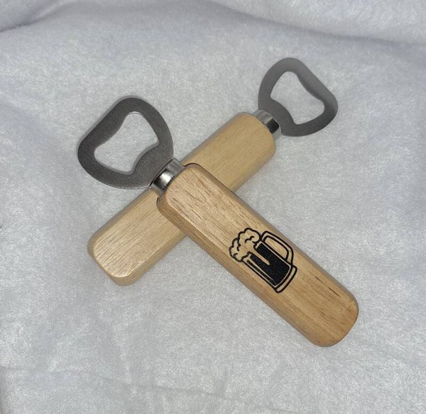 Décapsuleur en bois Personnalisable