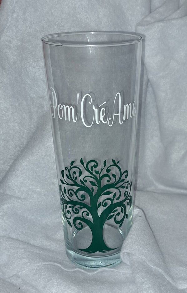 Vase en verre Personnalisable