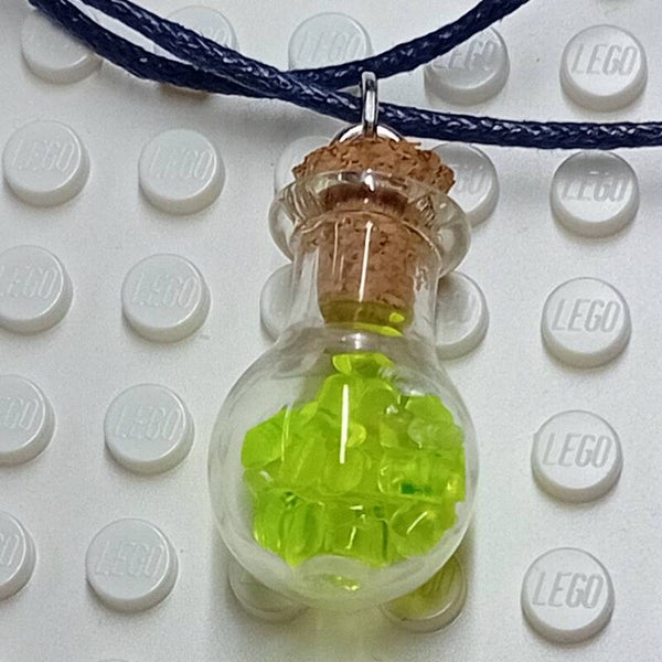 Green granuls black wax cord