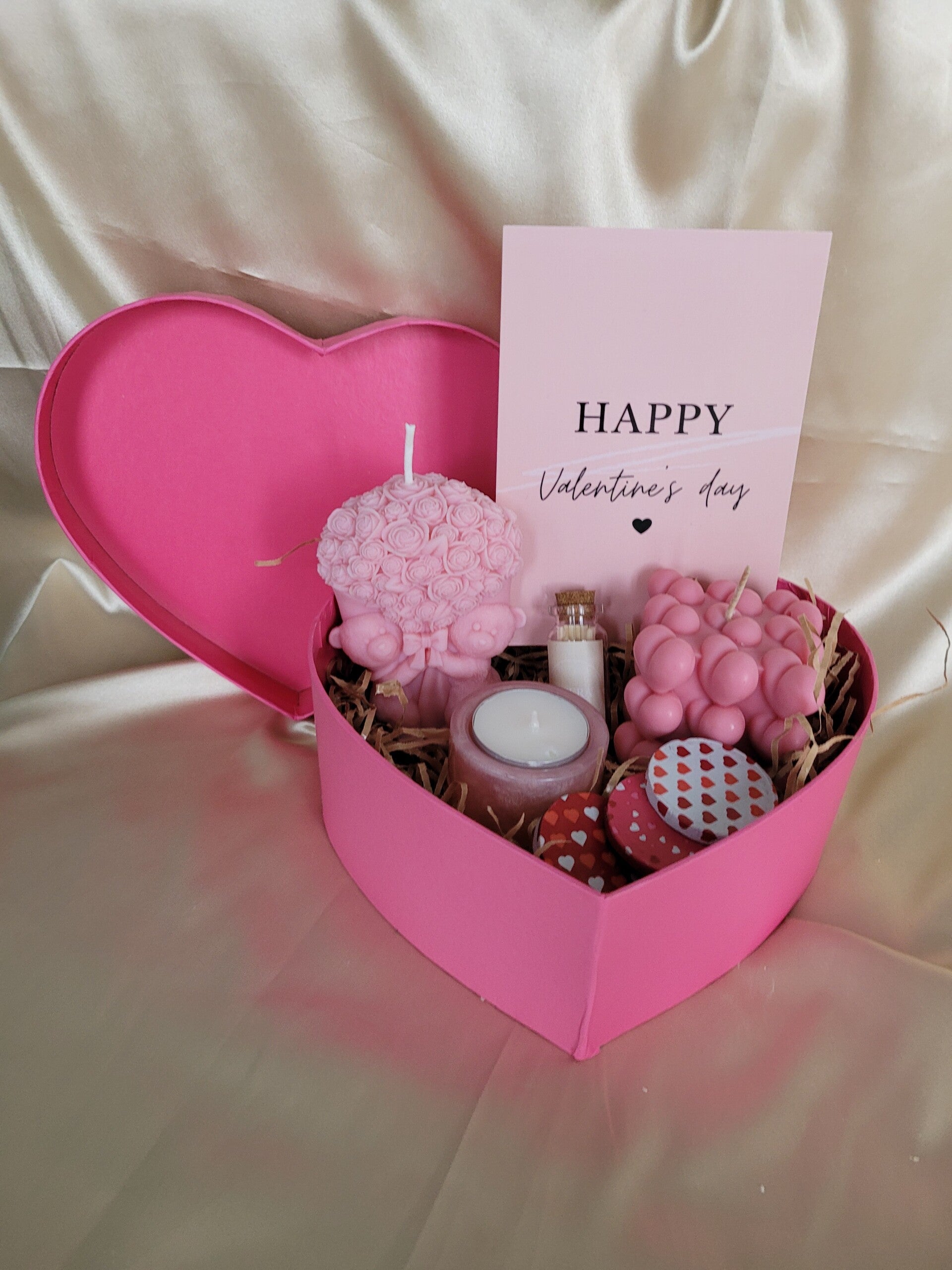Cadeaubox met Valentijns verpakking