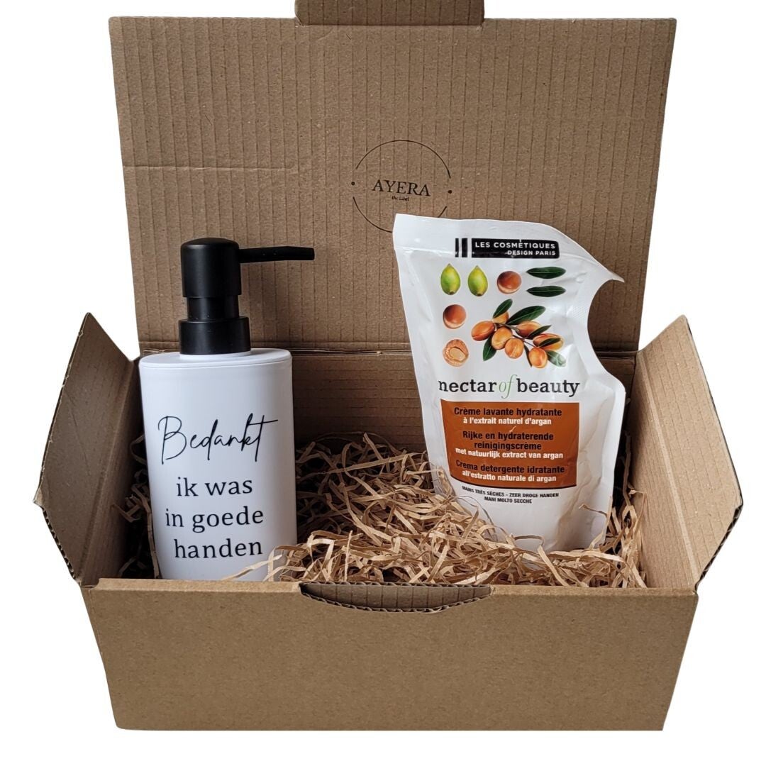 Handgemaakte cadeausets en geschenkverpakkingen Ayera the Label