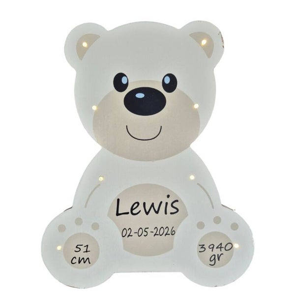 Gepersonaliseerd berenlamp
