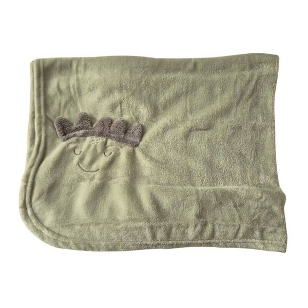 Omslagdeken kikker met geborduurde naam