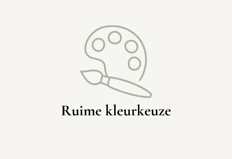 	Icoon: ruime kleurkeuze