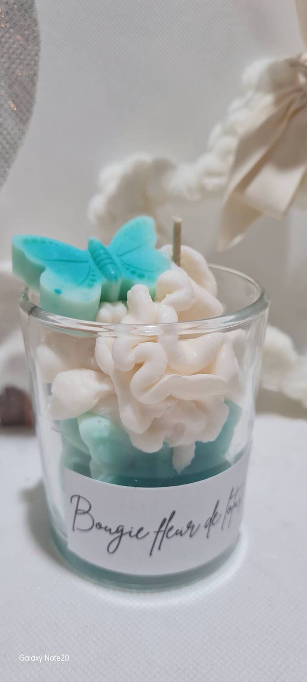 Bougie fleur de lotus 200g