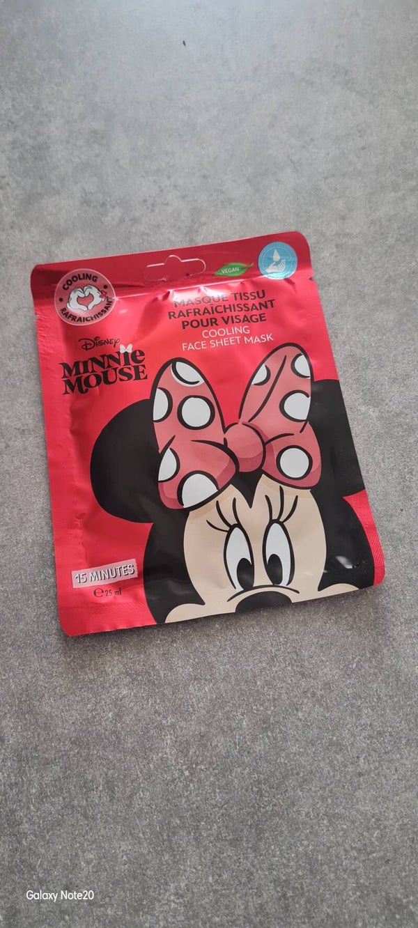 Masque minnie raffraichissant visage