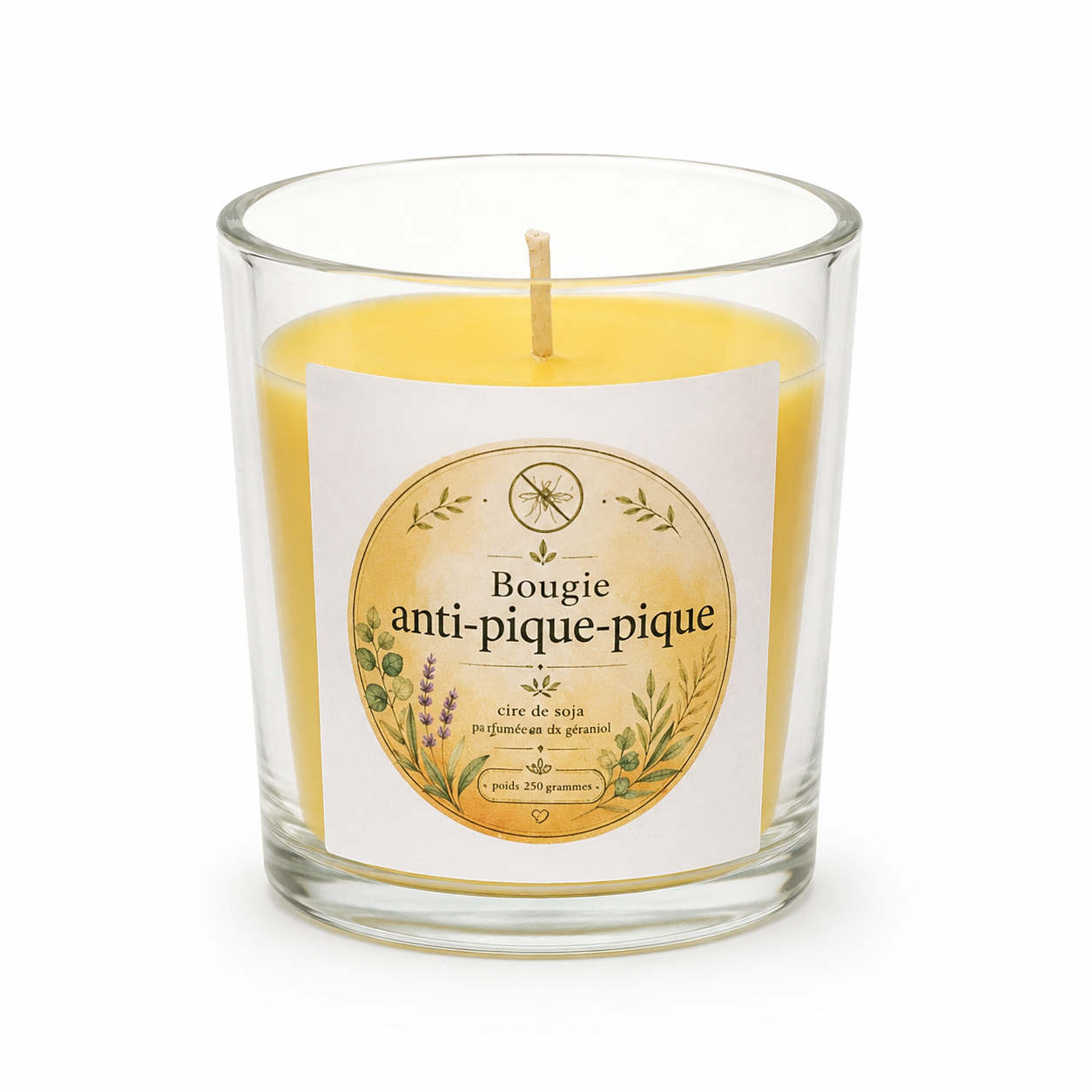 Bougie anti pique pique 250g
