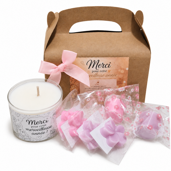 Coffrets bougies/ fondants