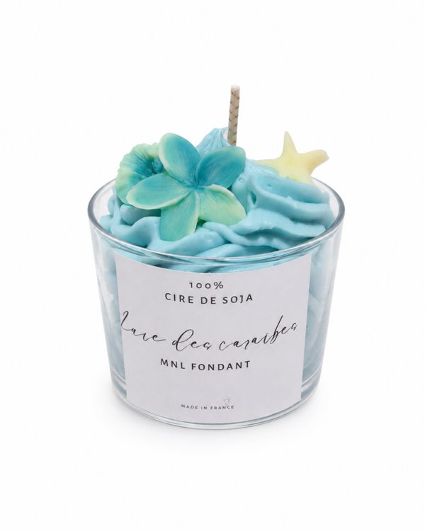 Bougie baie des caraïbes 200g