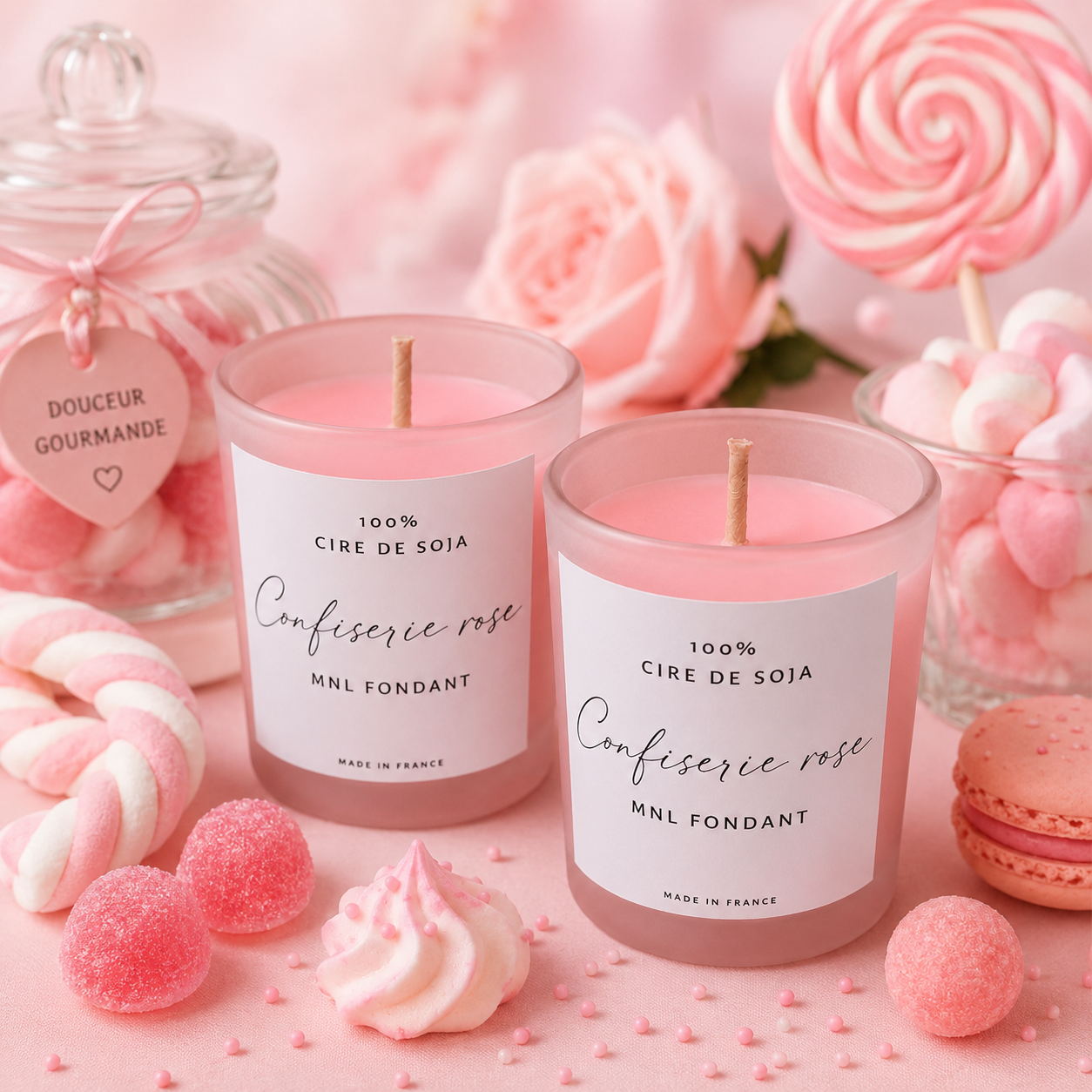 Bougie confiserie magique 70g