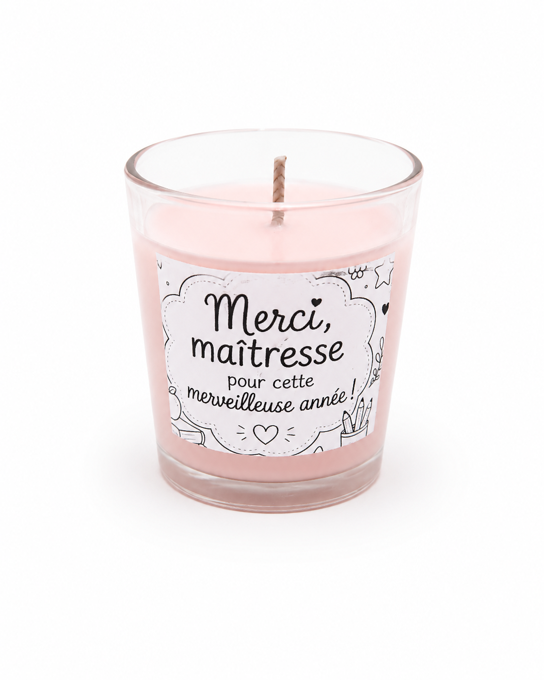 Bougie un petit mot merci 150g