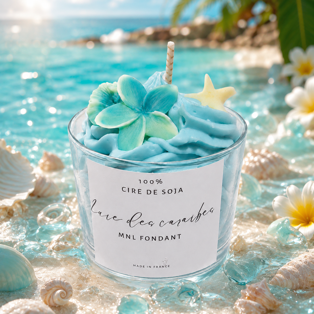 Bougie baie des caraïbes 200g