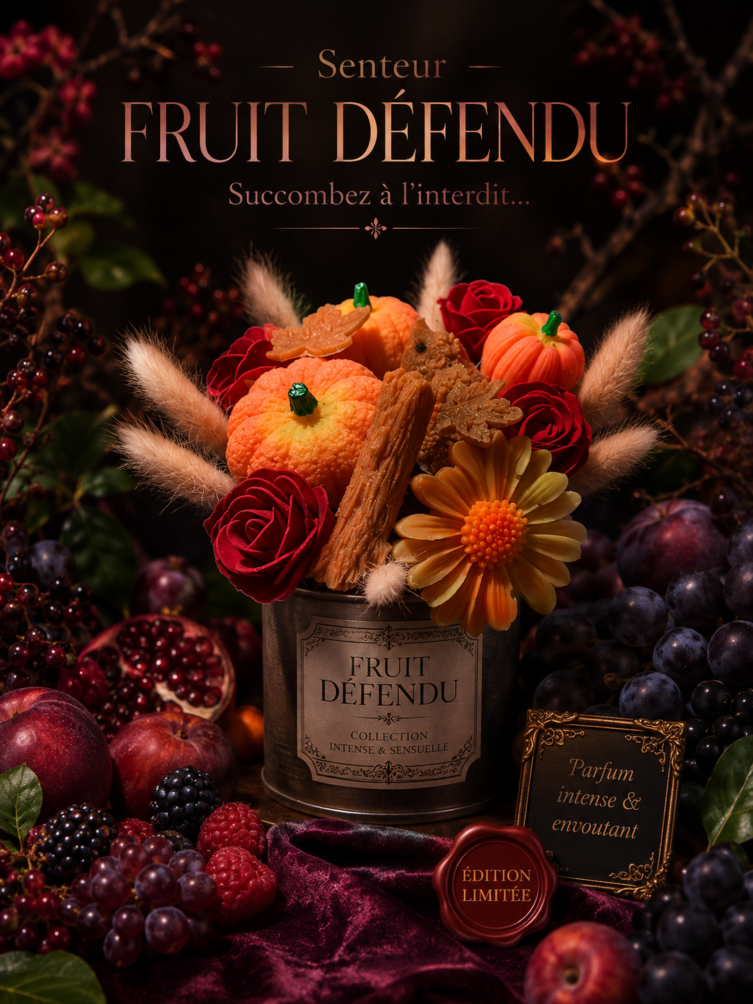 Bouquets fruits défendu